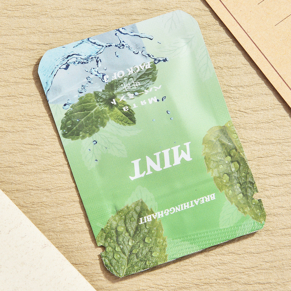 Teeth Leaf Pattern Meditation Breathing Decompression Portable Pure Plant Essential Necklaces