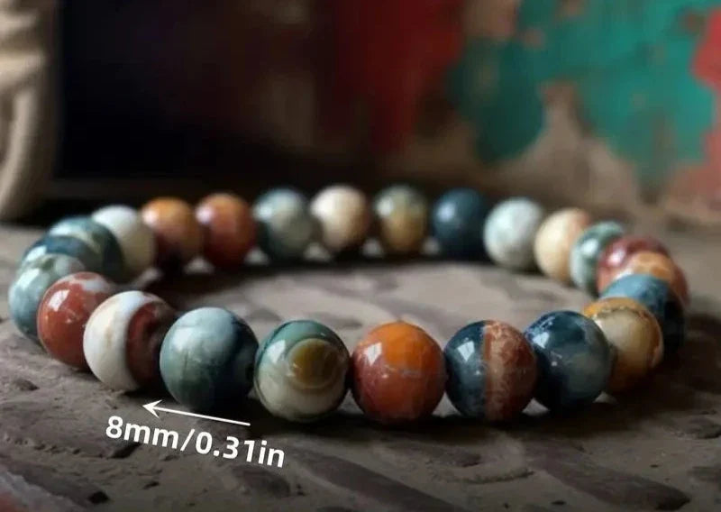 Intention Stone Bead Bracelet – Crystal Healing Jewelry