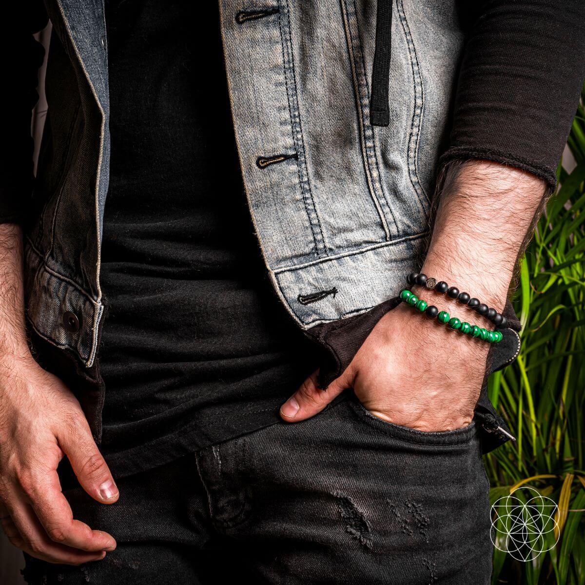Anxiety Relief Double Bracelet Set – Calming Crystals