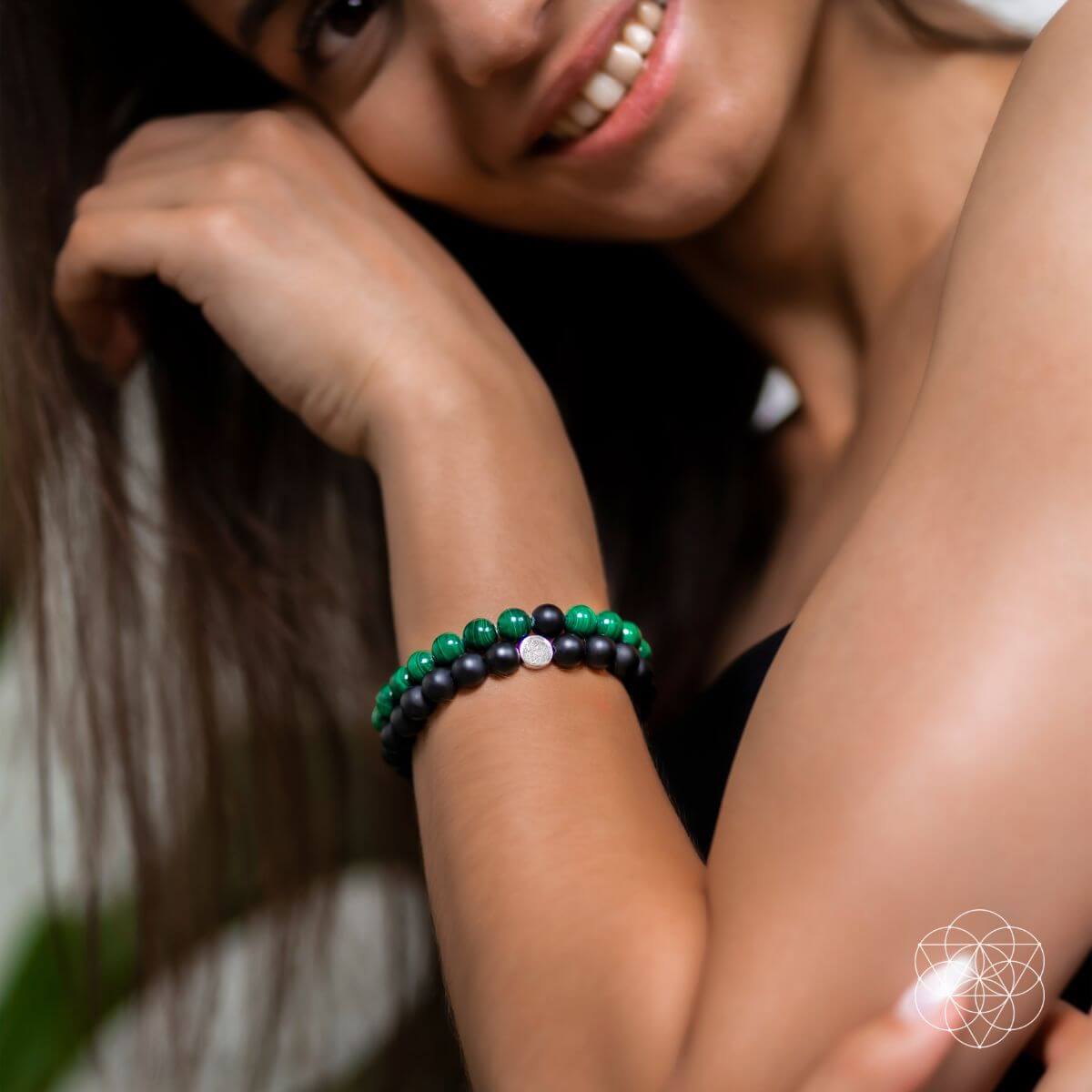 Anxiety Relief Double Bracelet Set – Calming Crystals