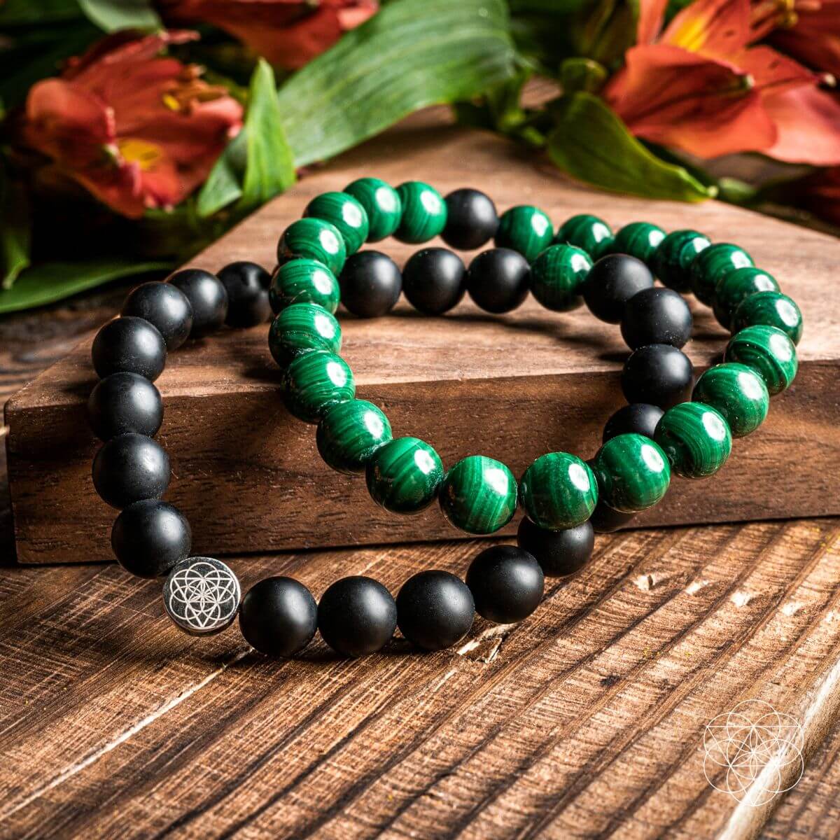 Anxiety Relief Double Bracelet Set – Calming Crystals